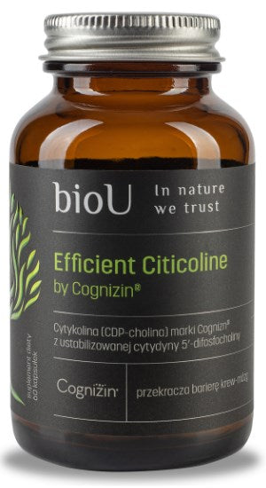 BIOU Citicoline - efektiivne tsitikoliin Cognizinist, 60 kapslit