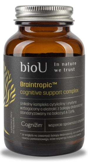 BIOU Braintropic kognitiivse toe kompleks 60 kapslit