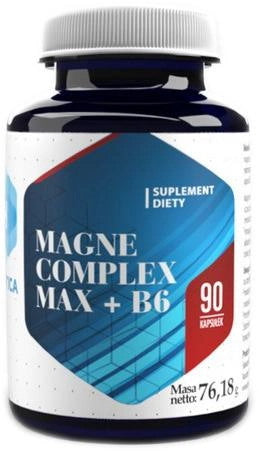 HEPATICA Magne Complex Max + B6 90 kapslit