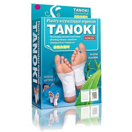 AURA HERBALS TANOKI puhastavad plaastrid 10 tk.
