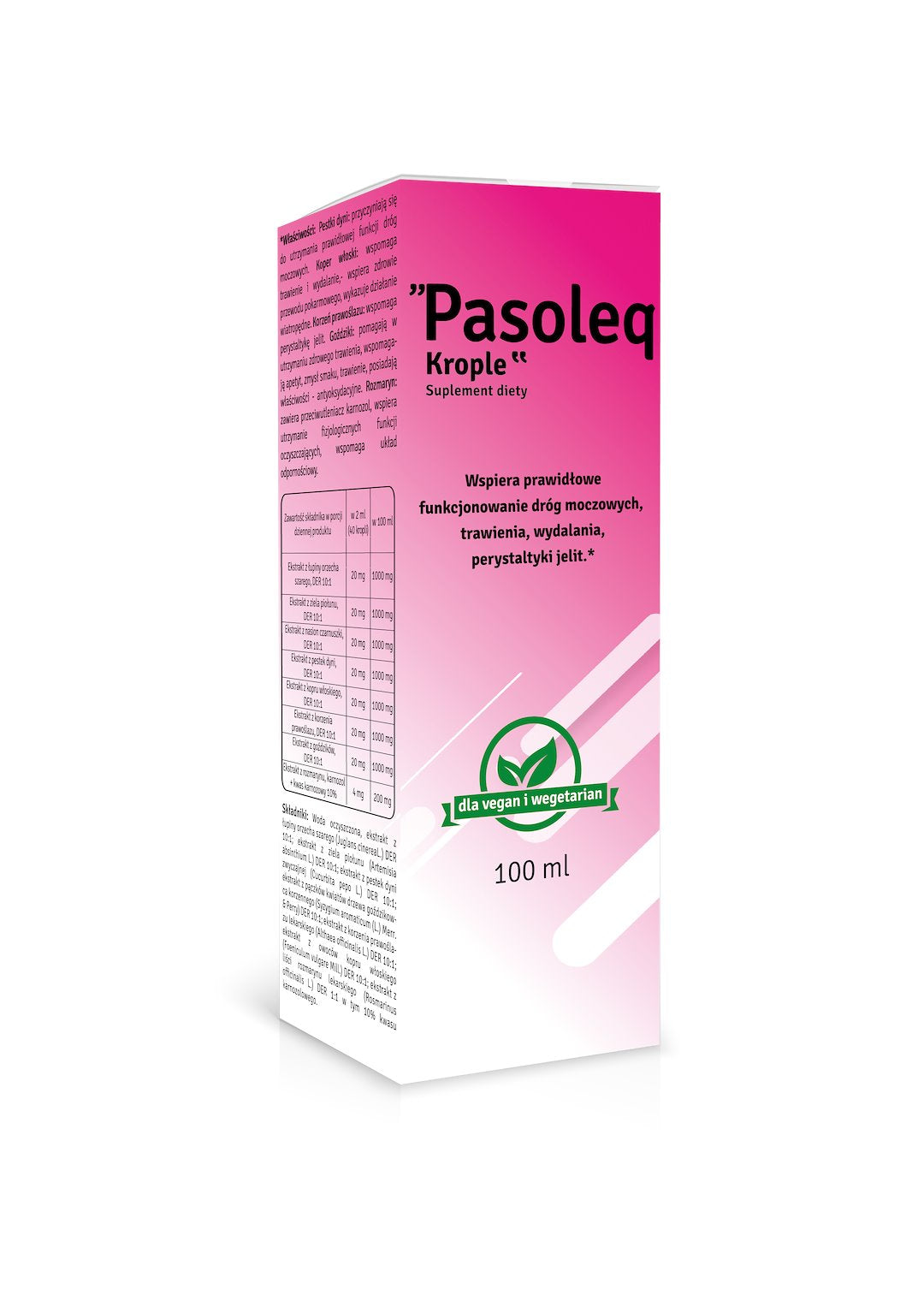 PCF Pasoleq valgustavad tilgad 100 ml