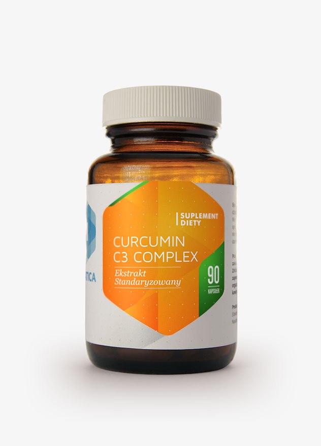 HEPATICA Curcumin C3 Complex 90 kapslit