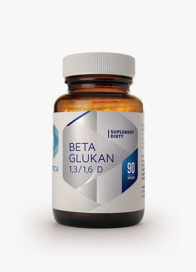HEPATICA Beta-glükaan 1,3/1,6 D 90 kapslit