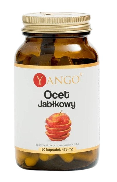 Yango õunasiidriäädikas 475 mg 90 kapslit