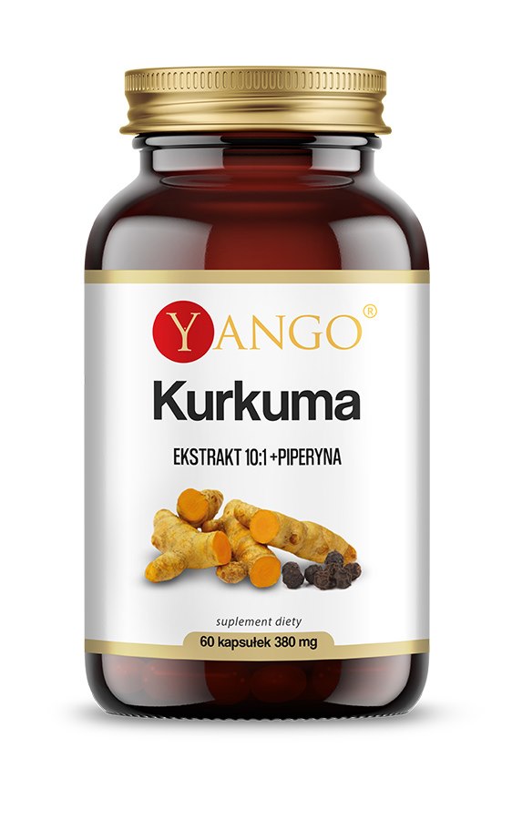 Yango Kurkuma - piperino ekstrakt 60 kapslit