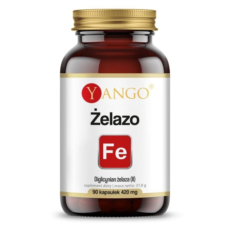 Yango Raud - raudbisglütsinaat 100 mg 90 kapslit