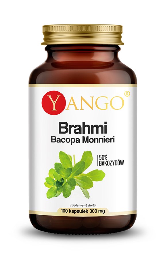 Yango Brahmi - 50% bakosiidide ekstrakt 100 kapslit