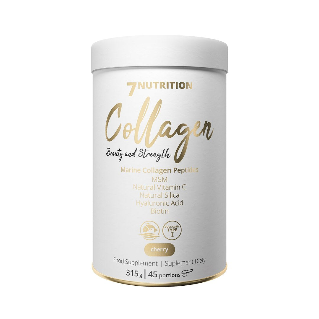 7Nutrition Marine Collagen with Cherry – Hüdrolüüsitud kalakollageen – Kirsimaitseline 315 g