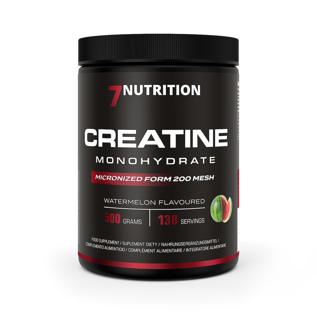 7Nutrition Kreatiinmonohüdraat Arbuusi maitse – kreatiinmonohüdraat – arbuusi maitse 500 g