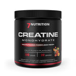 7Nutrition Creatine Monohydrate Fruit Punch - kreatiinmonohüdraat - puuviljapunchi maitseaine 300 g
