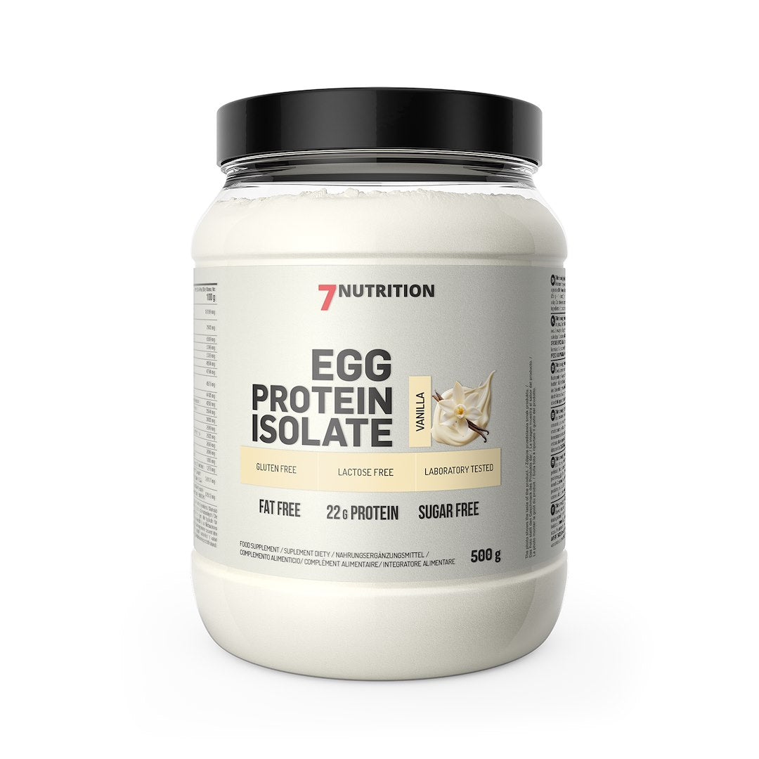 7Nutrition Egg Protein Vanilla – munavalgu isolaat – vanillimaitseline 500 g