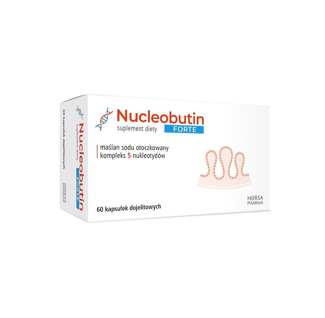 NORSA PHARMA Nucleobutin Forte 60 kapslit