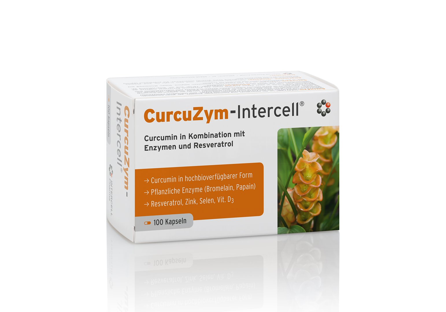 INTERCELL PHARMA CurcuZym-Intercell 100 kapslit