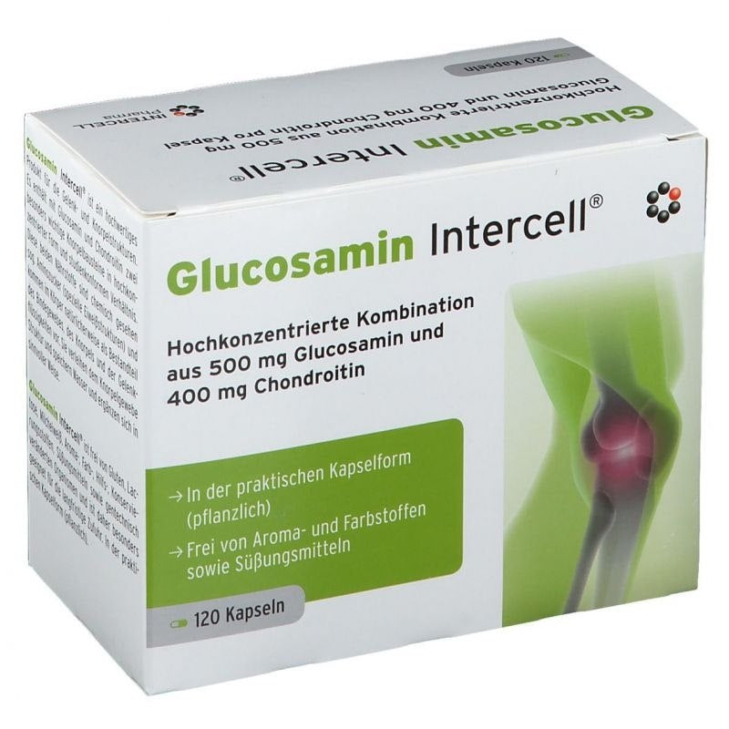 INTERCELL PHARMA Glucosamine Intercell 120 kapslit