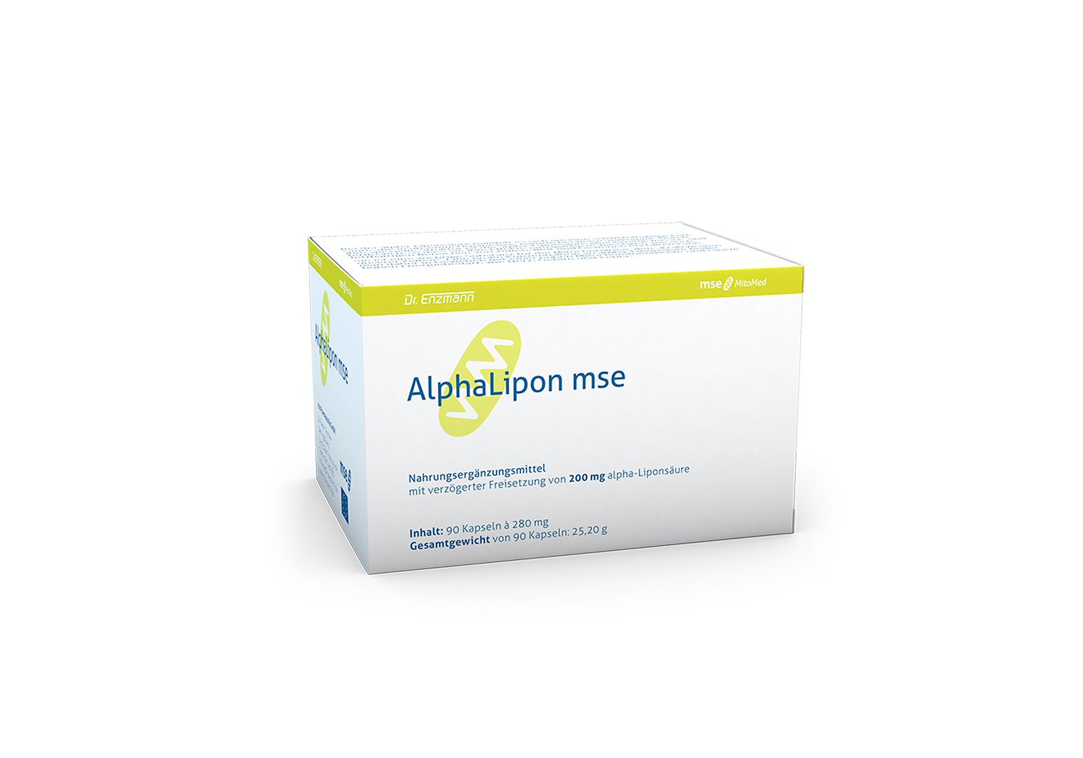 DR. ENZMANN MSE alfa-lipoehape AlphaLipon MSE 90 kapslit