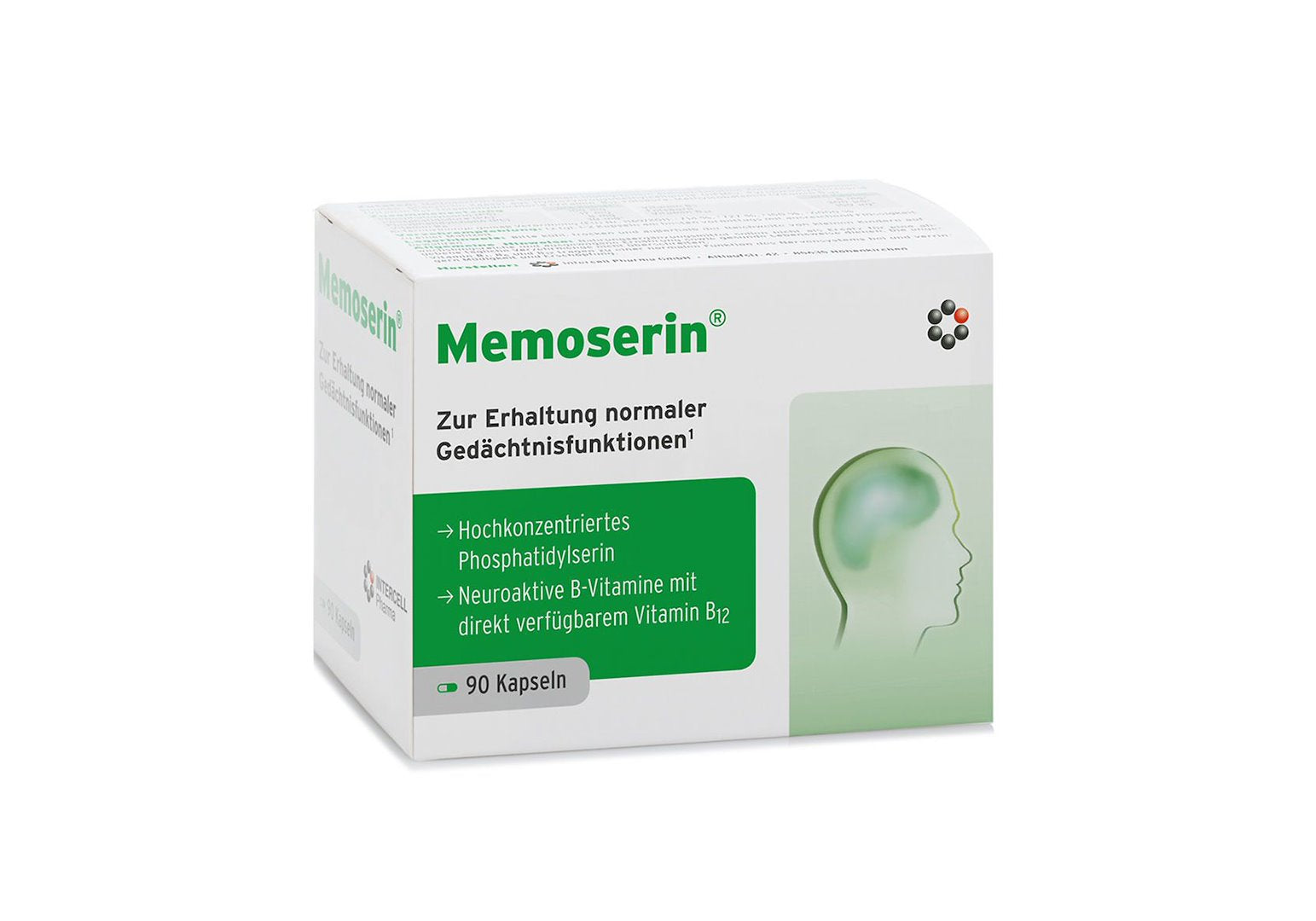 INTERCELL PHARMA Memoserin 90 kapslit