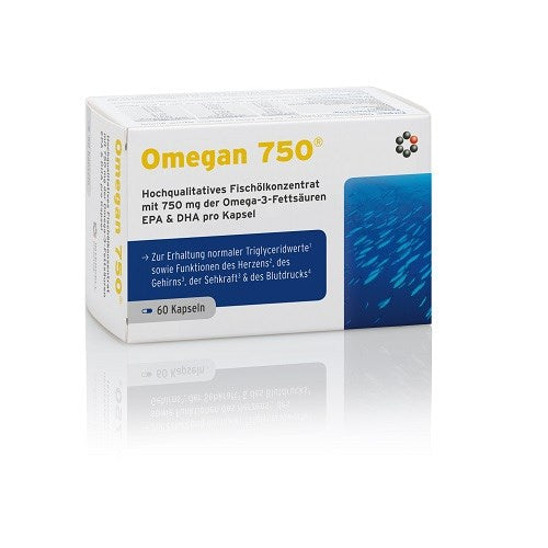 INTERCELL PHARMA Omegan 750 60 kapslit