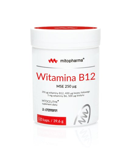 DR. ENZMANN MSE B12-vitamiin MSE 120 kapslit