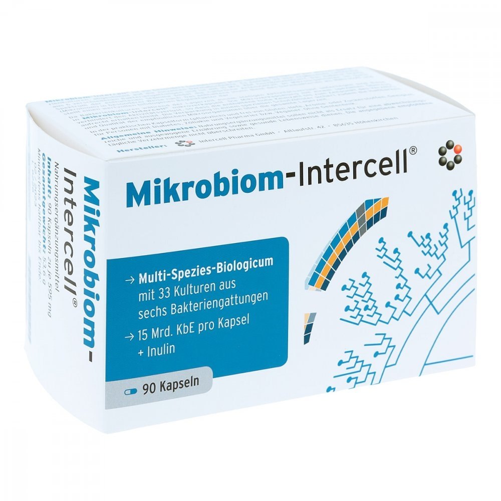INTERCELL PHARMA Microbiom-Intercell 90 kapslit