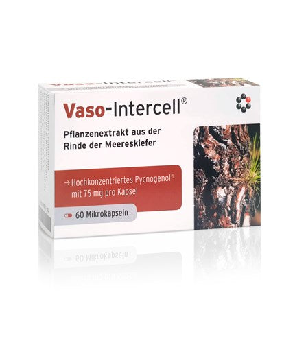 INTERCELL PHARMA Vaso-Intercell Pycnogenol 75 mg 60 kapslit