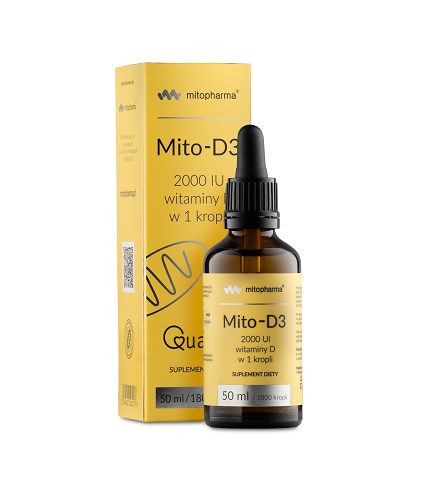 MITOPHARMA Mito-D3 D3-vitamiini tilgad 50 ml