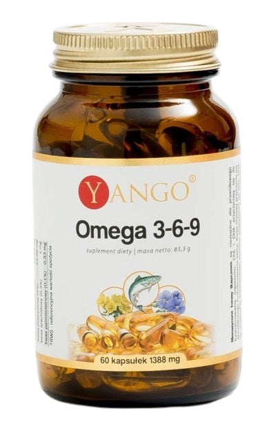 Yango Omega 3-6-9 60 kapslit