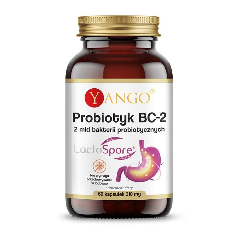 Yango probiootikum BC-2 60 kapslit