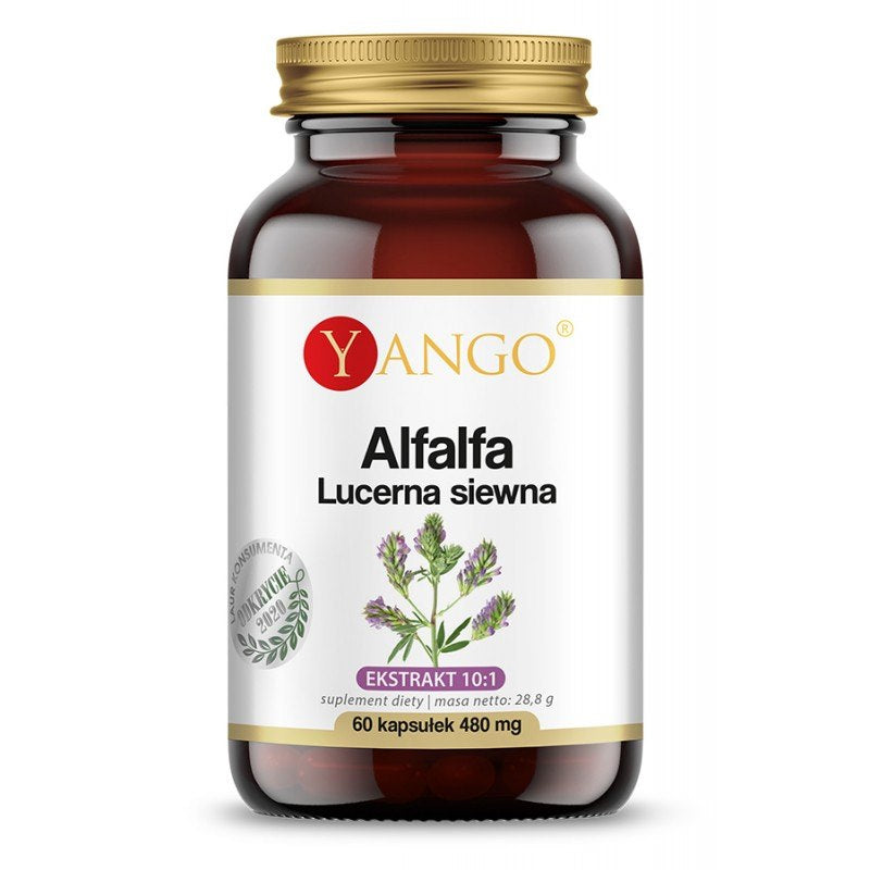 Yango Alfalfa – lutsern 60 kapslit