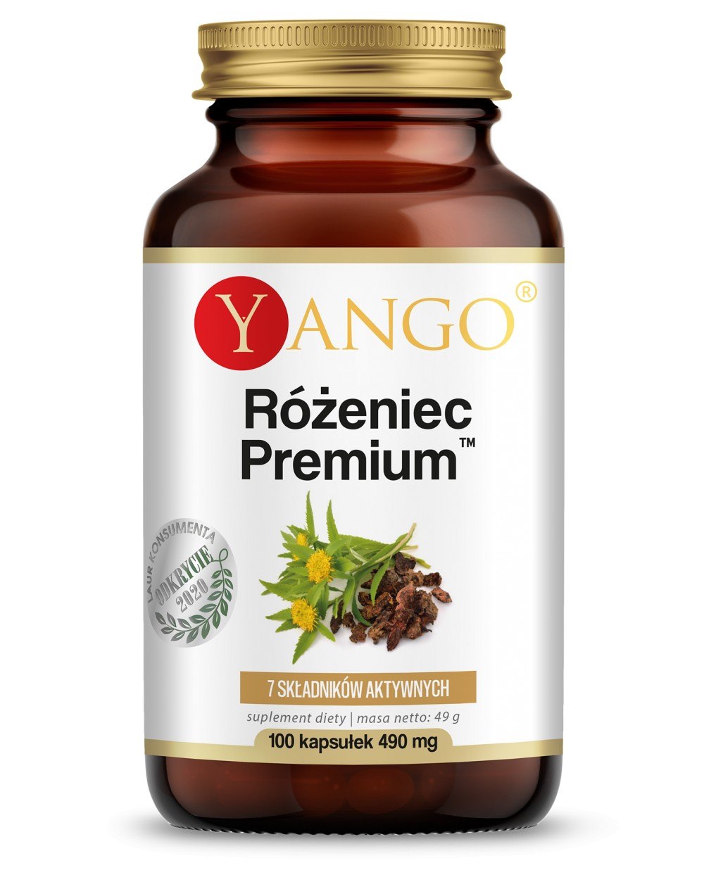 Yango Rhodiola Rosea Premium 100 kapslit