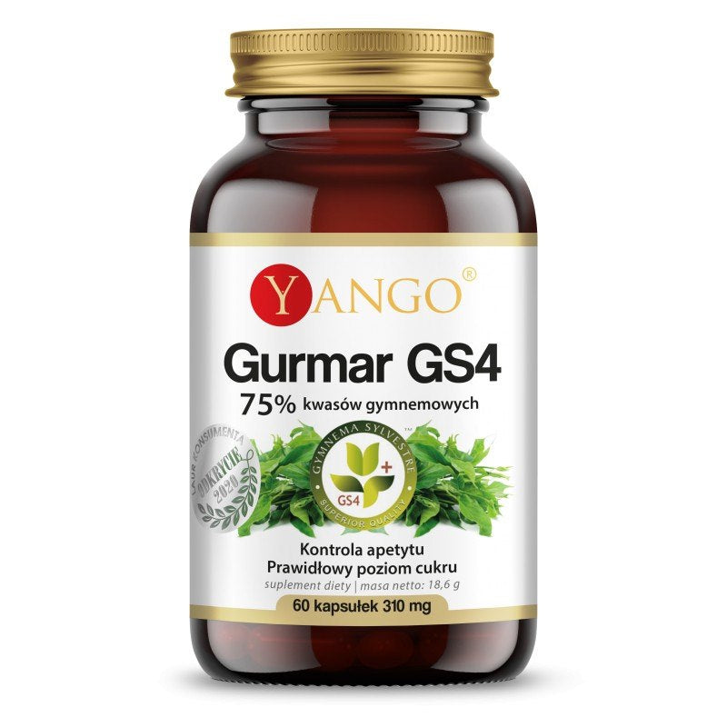Yango Gurmar GS4 - 75% gümnemhappeid 60 kaps.