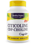 Healthy Origins Cognizin Citicoline CDP-Choline – tsitikoliin 250 mg 60 kapslit