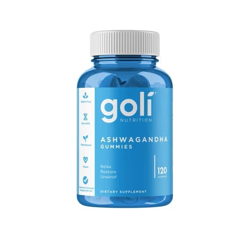GOLI NUTRITION Ashwagandha KSM-66 kummikommid, 120 kummikommi
