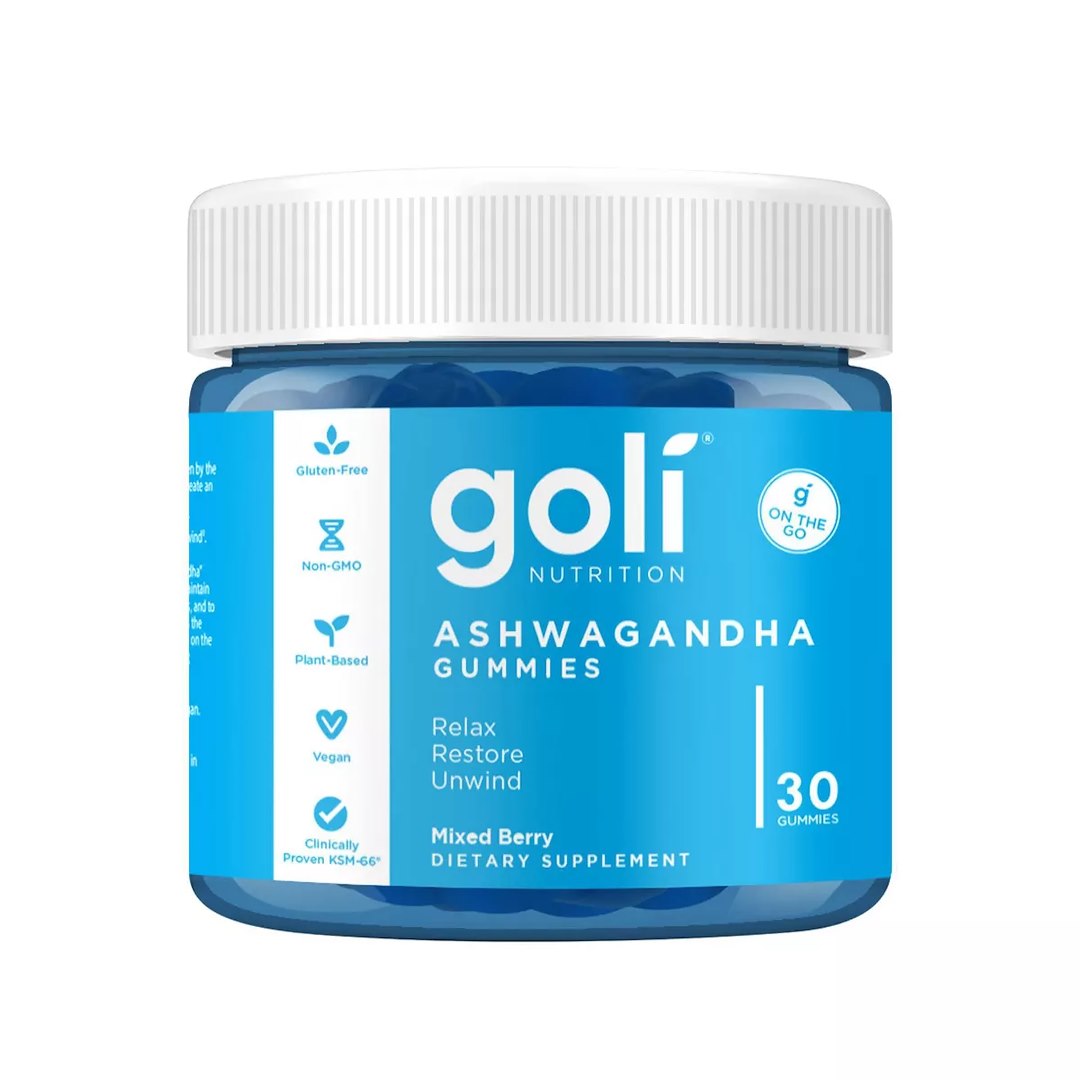 GOLI NUTRITION Ashwagandha KSM-66 kummikommid 30 kummikommi