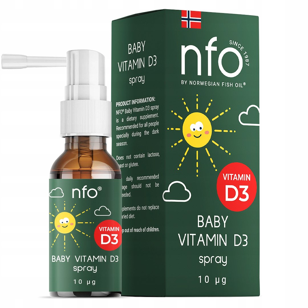 NFO D3-vitamiini spreipreparaat imikutele 20 ml