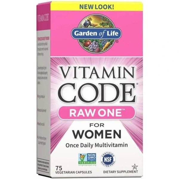 Garden of Life vitamiinikood RAW One naistele - naistele 75 kapslit