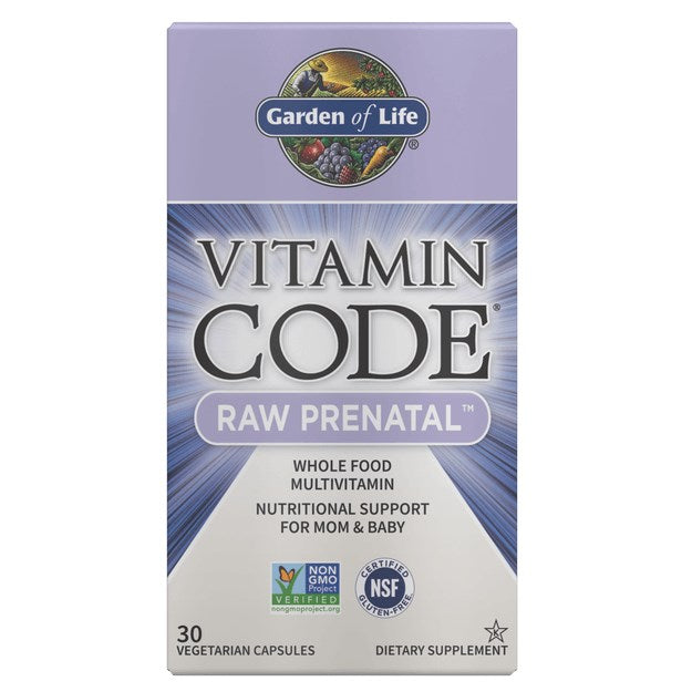 Garden of Life Vitamiinikood RAW Raseduseelne 30 kapslit