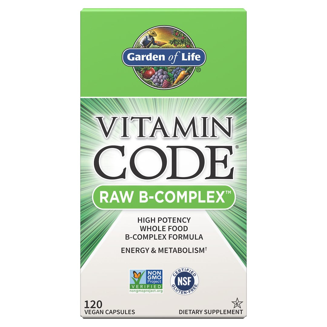 Garden of Life Vitamiinikood RAW B-kompleks 120 kapslit