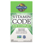 Garden of Life Vitamiinikood RAW B-kompleks 120 kapslit