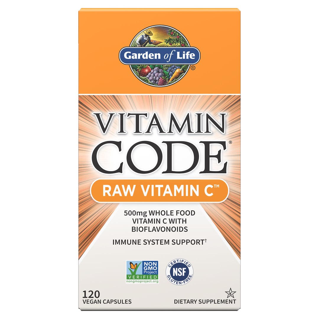 Garden of Life vitamiinikood RAW C-vitamiin – C-vitamiin 120 kapslit
