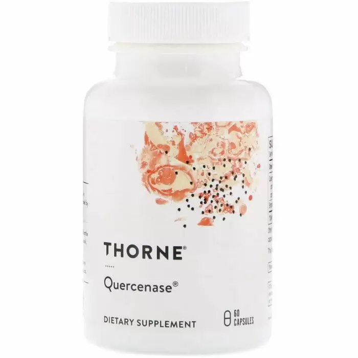 THORNE RESEARCH Quercenase – kvertsetiin ja bromelaiin 60 kapslit