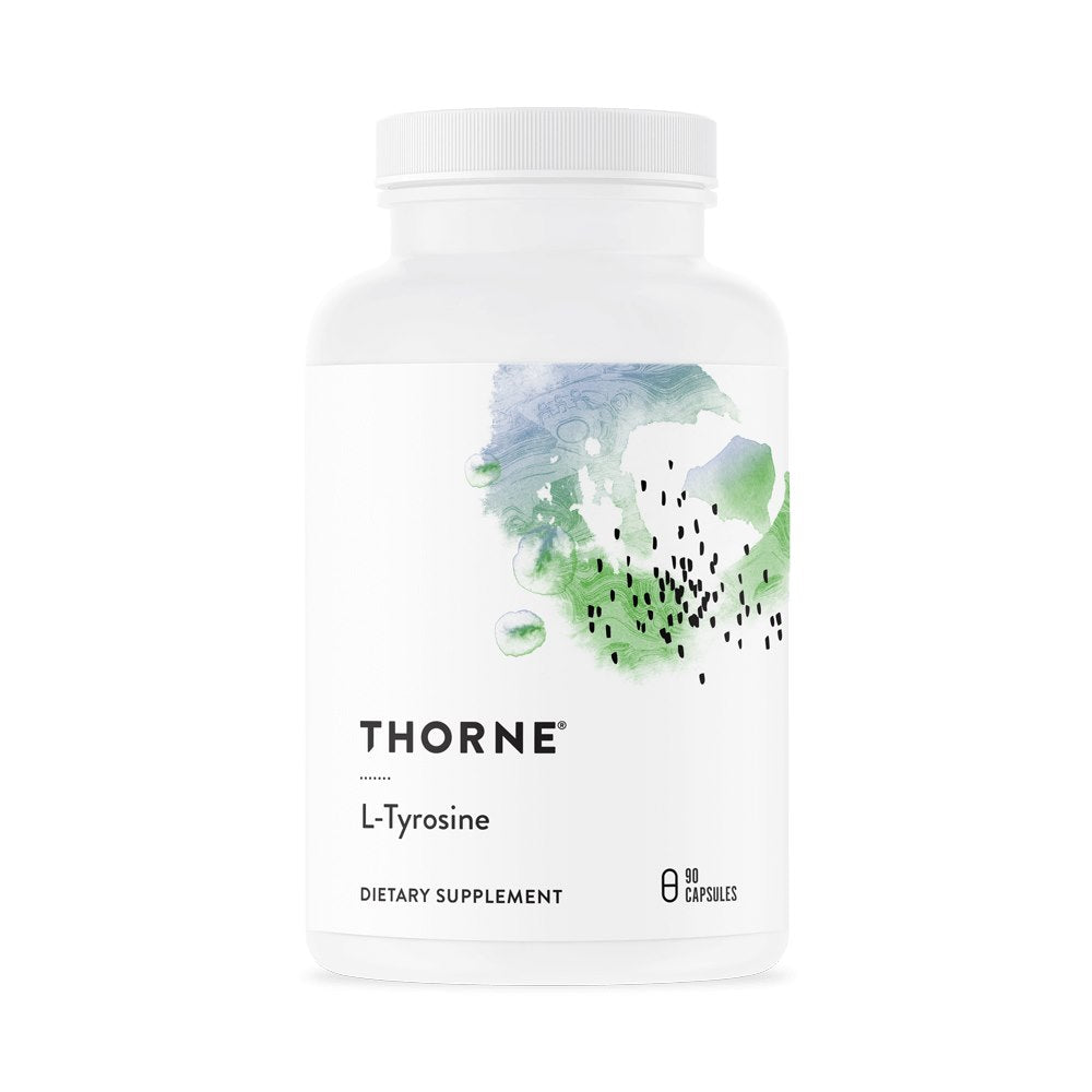 THORNE RESEARCH L-Türosiin - L-Türosiin 90 kapslit
