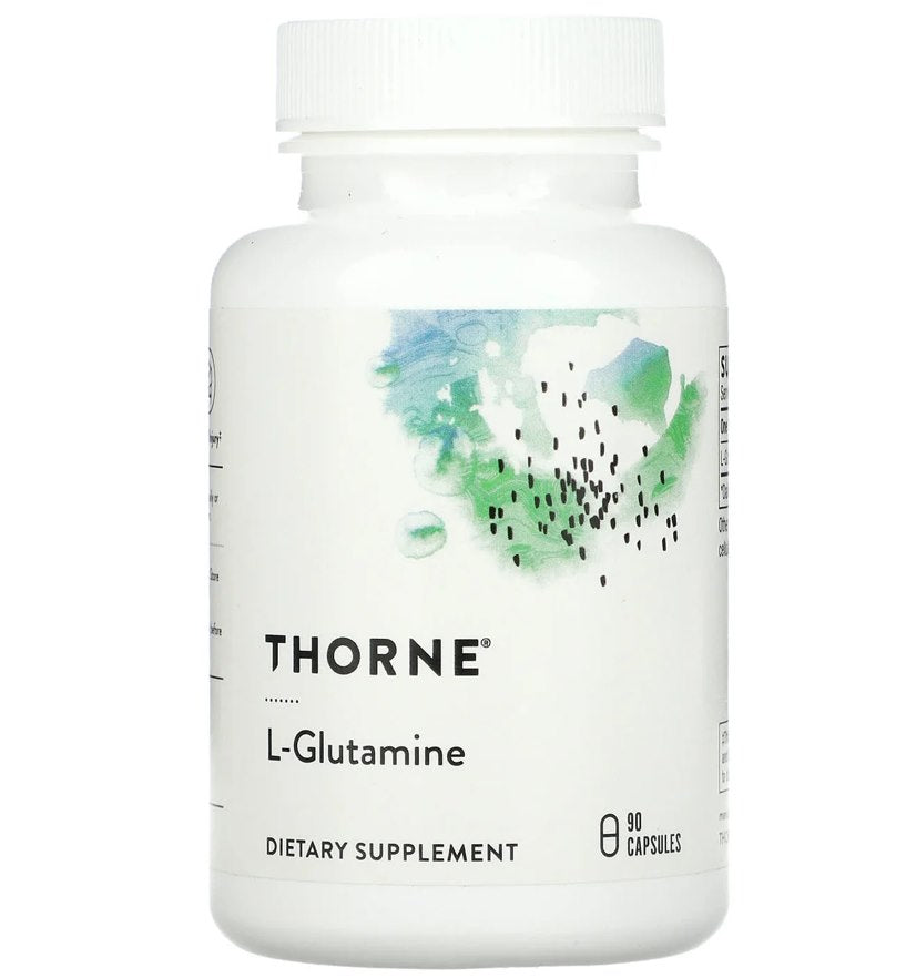 THORNE RESEARCH L-glutamiin - L-glutamiin 90 kapslit