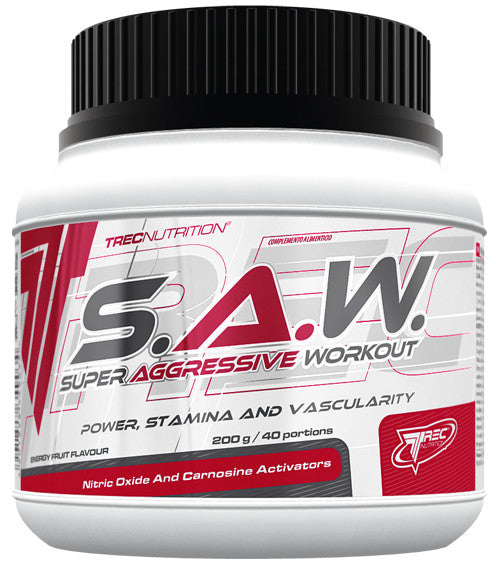 S.A.W. Powder, Wildberry - 200 grams - Trec Nutrition