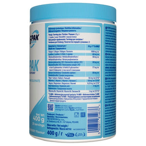 6PAK Flex Pak, hüdrolüüsitud kollageen + MSM + glükoosamiinsulfaat, maasikamaitseline - 400 g