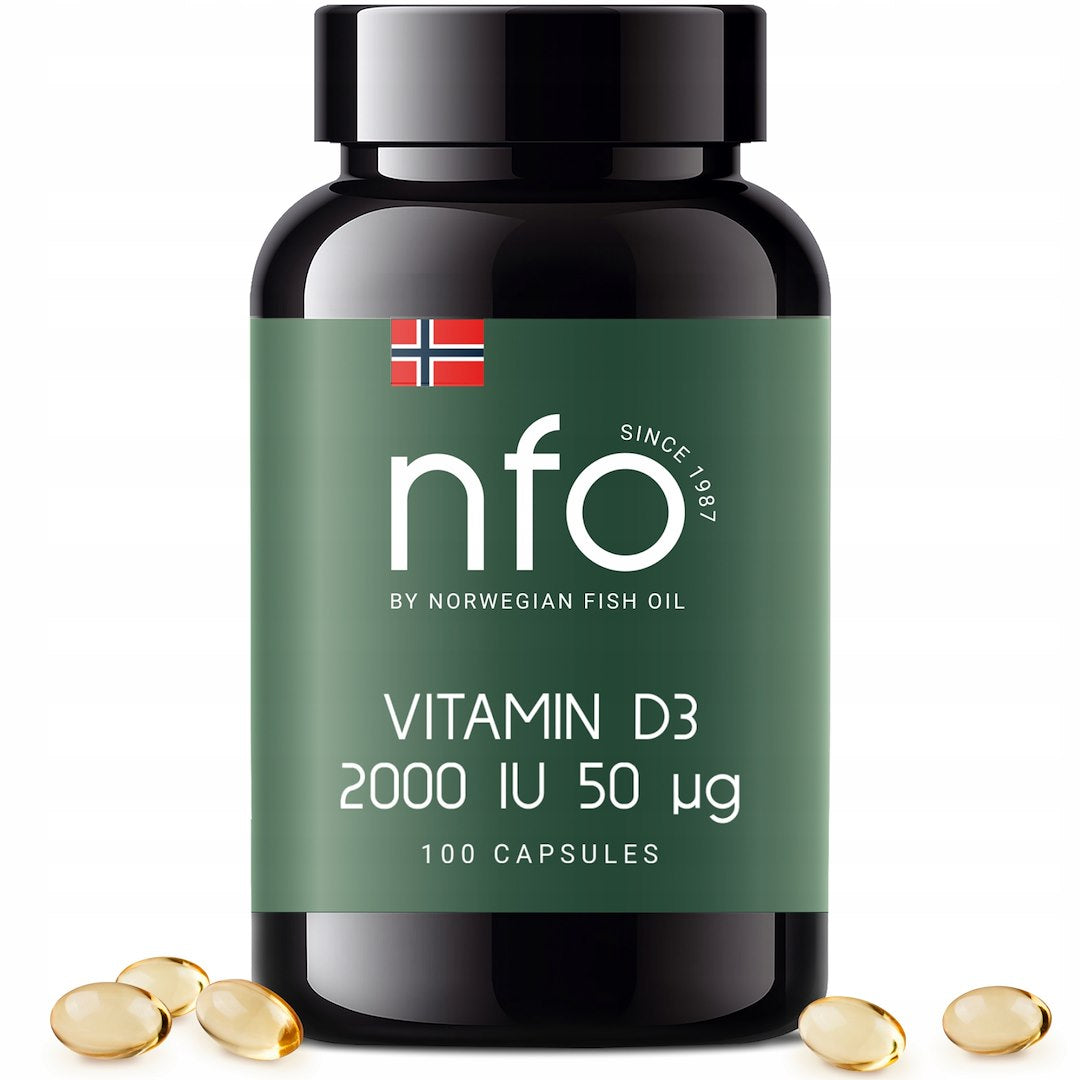 NFO D3-vitamiin 2000 IU 100 kapslit