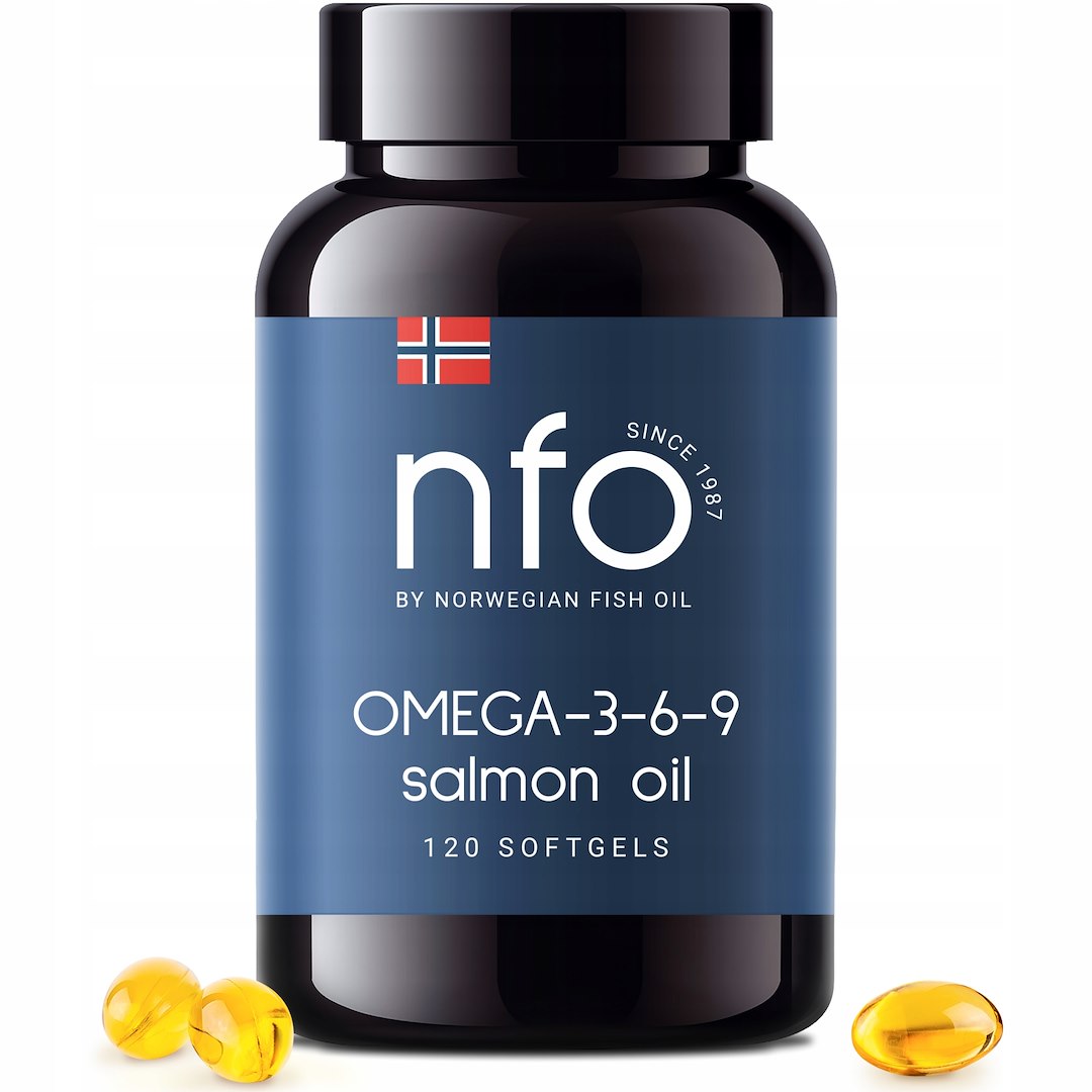 NFO Oomega-3-6-9 lõheõli 120 pehmekapslit