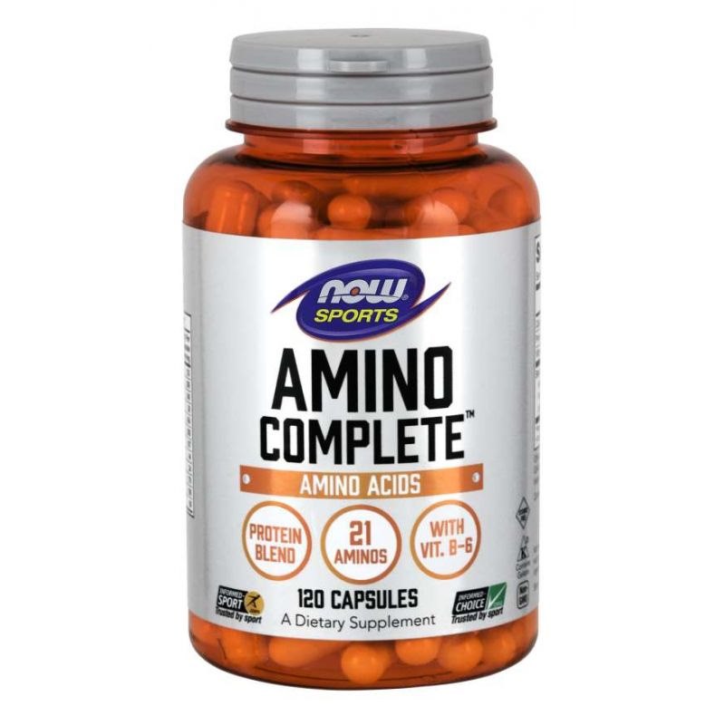 NOW FOODS Amino Complete – aminohapete kompleks 120 kapslit