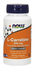 NOW FOODS L-karnitiin Carnipure 60 kapslit