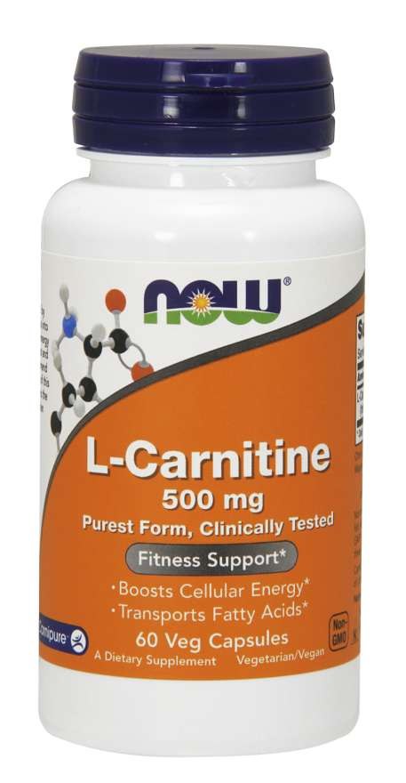 NOW FOODS L-karnitiin Carnipure 60 kapslit