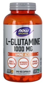 NOW FOODS L-glutamiin 240 kapslit
